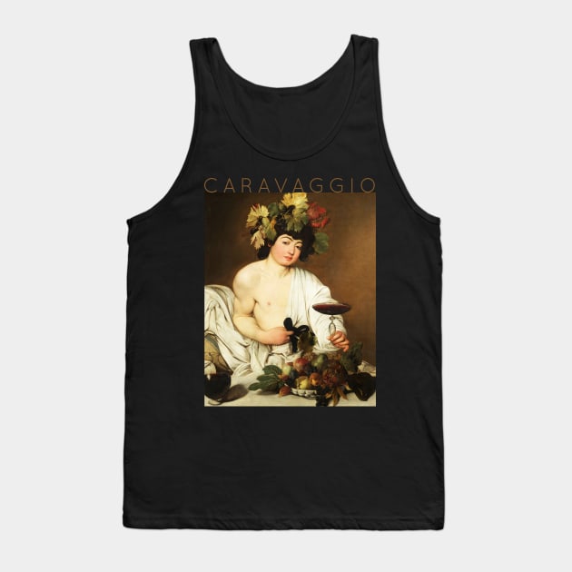 Caravaggio - Bacco Tank Top by TwistedCity